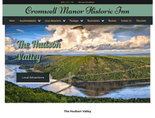 Tablet Screenshot of cromwellmanorinn.com